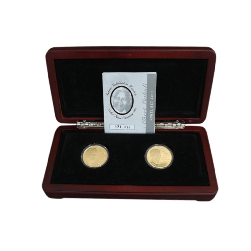 MINT OF NORWAY 2011 NOBEL LAUREATES TWIN SET