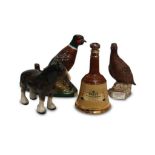 COLLECTION OF FIGURAL BOTTLES