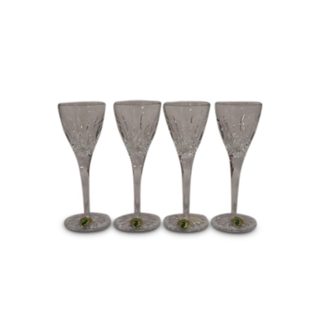 SET OF 4 WATERFORD CRYSTAL WINES