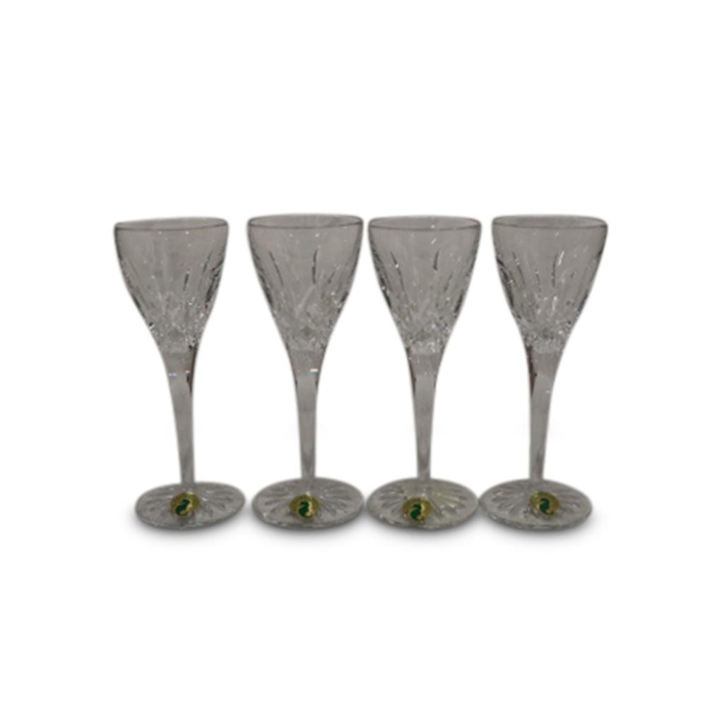 SET OF 4 WATERFORD CRYSTAL WINES