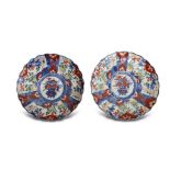 PAIR JAPANESE IMARI DISHES