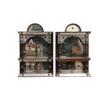 PAIR MIRRORED WALL BRACKETS