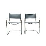 PAIR MART STAM S34 STYLE CHAIRS