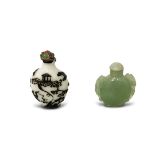 TWO CHINESE PERFUME BOTTLES