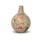 CHINESE EARLY QING DYNASTY BOTTLE VASE