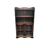 EDWARDIAN MAHOGANY BOOKCASE