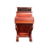 VICTORIAN STYLE MAHOGANY DAVENPORT