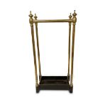 VICTORIAN BRASS STICK STAND