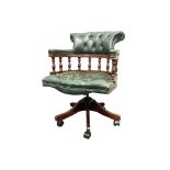 VICTORIAN STYLE CAPTAINS CHAIR