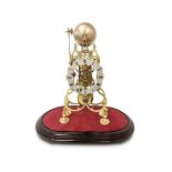 19TH CENTURY FRENCH SKELETON CLOCK