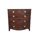 LATE GEORGE III CHEST OF DRAWERS