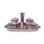 ART DECO CHINA DRESSING TABLE SET