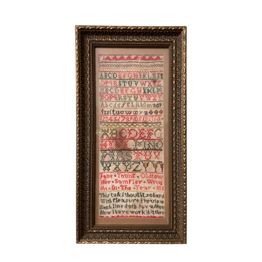 EARLY 19TH CENTURY SAMPLER