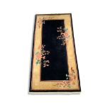 CHINESE STYLE CONTEMPORARY FLORAL RUG
