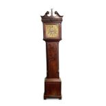 GEORGE III IRISH LONG CASE CLOCK BY CARTWRIGHT OF DUBLIN