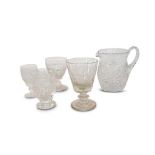 SELECTION OF ANTIQUE GLASSWARE