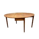 EDWARDIAN MAHOGANY DROP LEAF TABLE