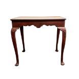 GEORGIAN MAHOGANY SIDE TABLE