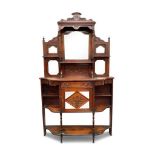 EDWARDIAN CARVED MAHOGANY CHIFFONIER