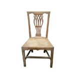 GEORGIAN MAHOGANY DINING CHAIR