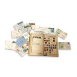 STAMP ALBUM AND LOOSE STAMPS