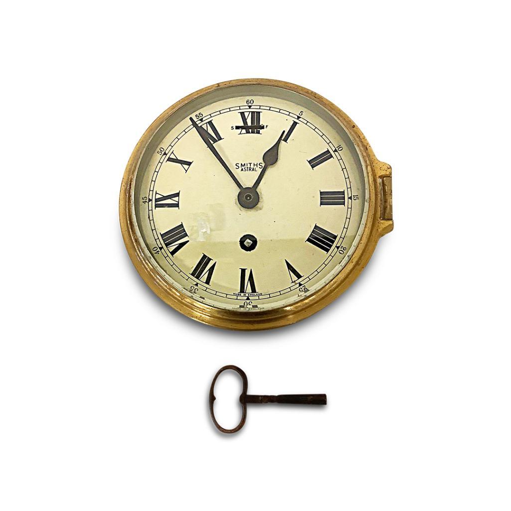 SMITH’S BRASS CLOCK