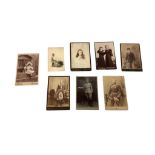 COLLECTION OF VICTORIAN BLACK AND WHITE PHOTOS