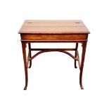 GEORGIAN STYLE MAHOGANY LADIES WRITING DESK