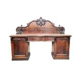 VICTORIAN MAHOGANY SIDEBOARD