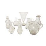 SELECTION OF 19TH CENTURY GLASSWARE
