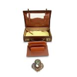 VINTAGE LEATHER TRAVEL ORGANISER