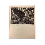 HARRY KERNOFF WOODCUT SIGNED