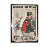 EARLY 20TH CENTURY HOME RULE POSTER