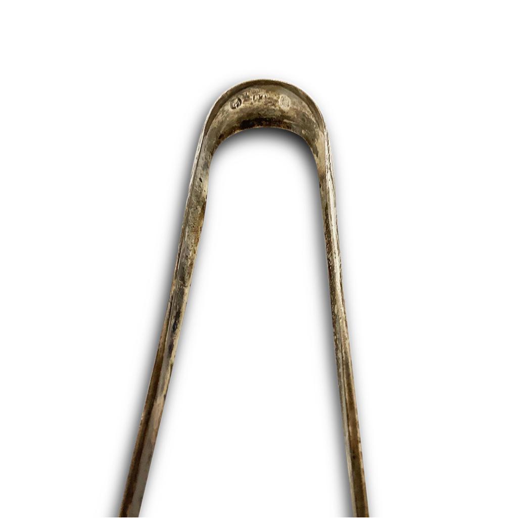 IRISH SILVER SUGAR TONGS DUBLIN - Image 2 of 3