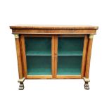 GEORGIAN MAHOGANY SIDE CABINET