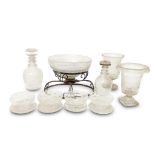 SELECTION OF 19TH CENTURY GLASSWARE