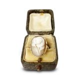 14CT GOLD CAMEO RING