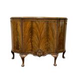 EARLY 20TH CENTURY WALNUT CREDENZA