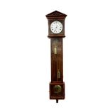 MAHOGANY VIENNA WALL CLOCK