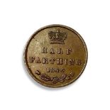 U.K. VICTORIA HALF FARTHING