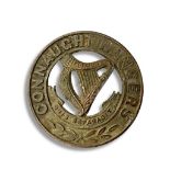 CONNAUGHT RANGERS CIRCULAR BADGE