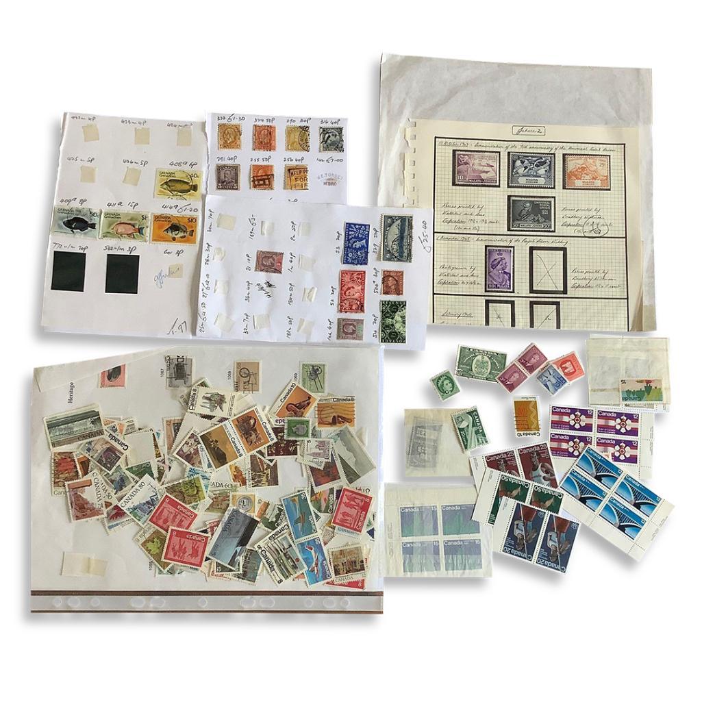 COLLECTION OF ASSORTED BRITISH COMMONWEALTH STAMPS