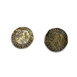 U.K. JAMES I HAMMERED SHILLINGS