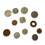 SALON AND INDIA (10 COINS FROM EACH)