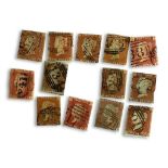 COLLECTION VICTORIA PENNY RED STAMPS