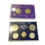 TWO COIN SETS