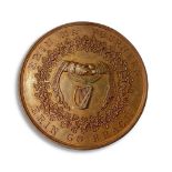 J PARKES 19TH CENTURY LARGE COPPER MEDAL