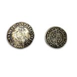 U.K. 16TH CENTURY HAMMERED SILVER COINS