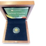 IRISH CENTRAL BANK SERIES MICHAEL COLLINS GOLD PROOF €20 COIN