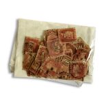 COLLECTION VICTORIA PENNY RED STAMPS